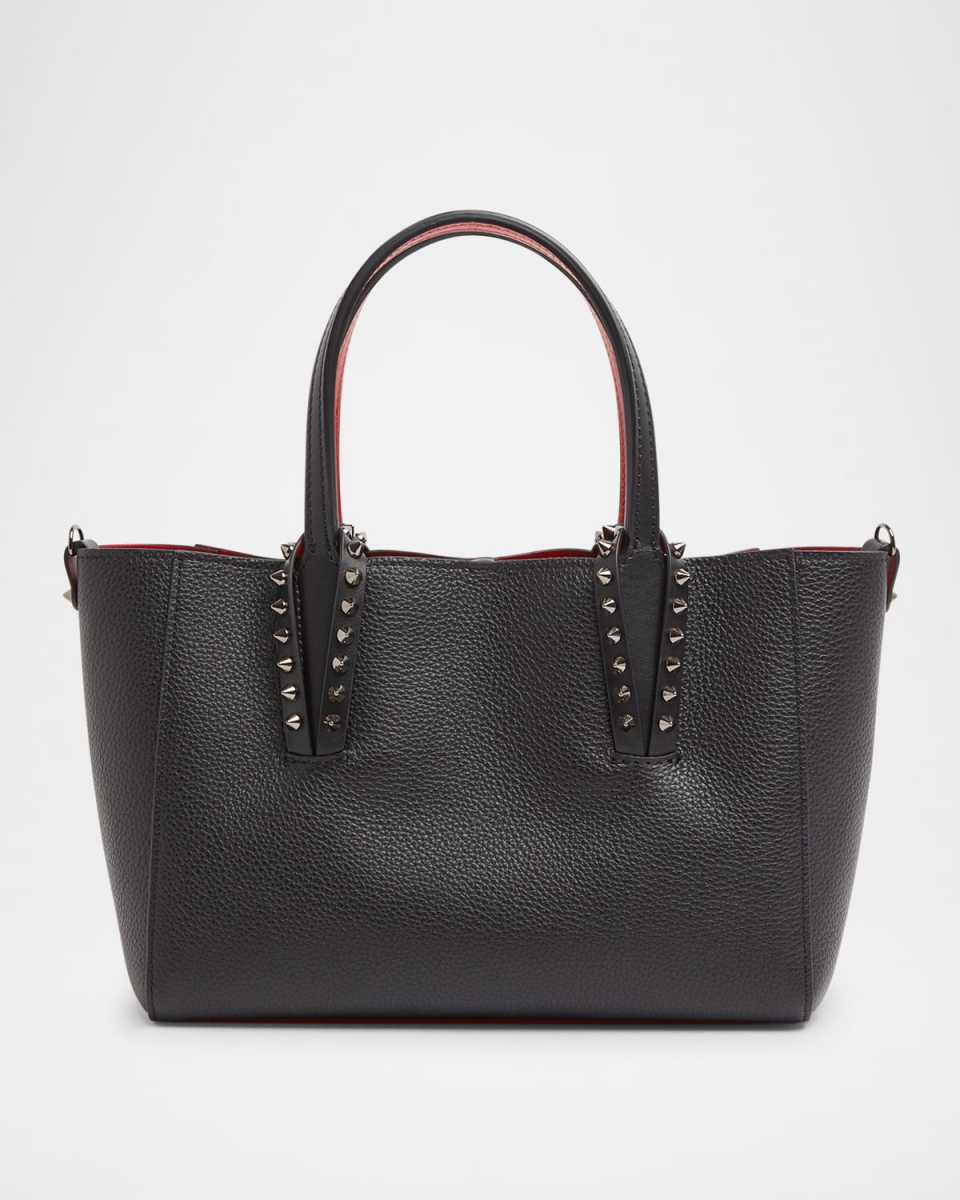 Cabata Soft East-West Mini Shoulder Bag in Grained Leather